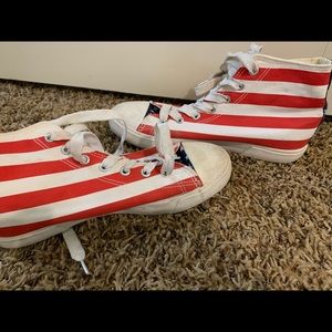 American Flag High Tops